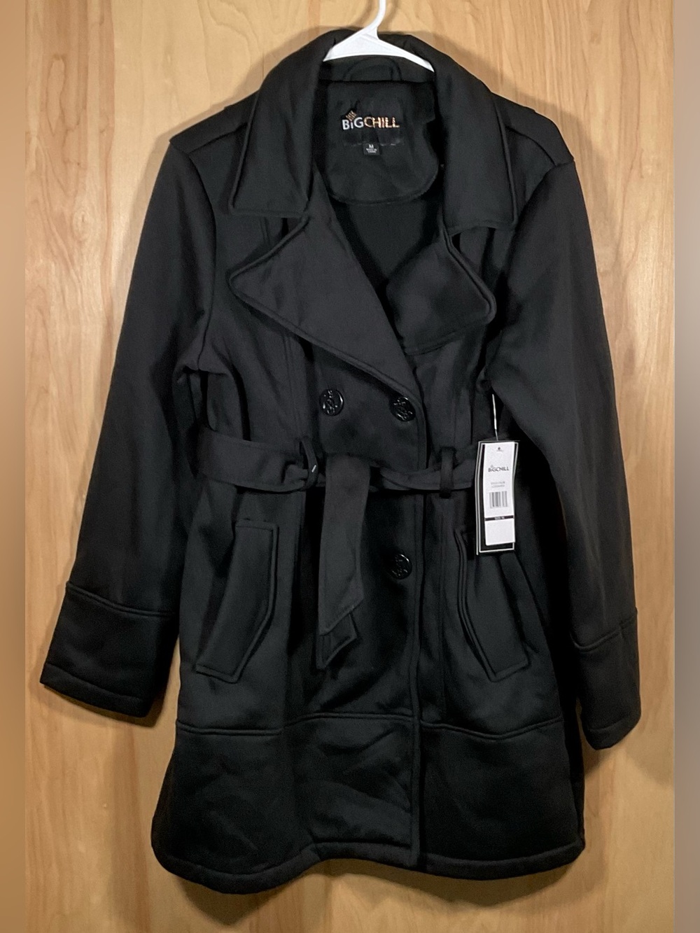 Big Chill Double Breasted Belted Winter Jacket - NWT